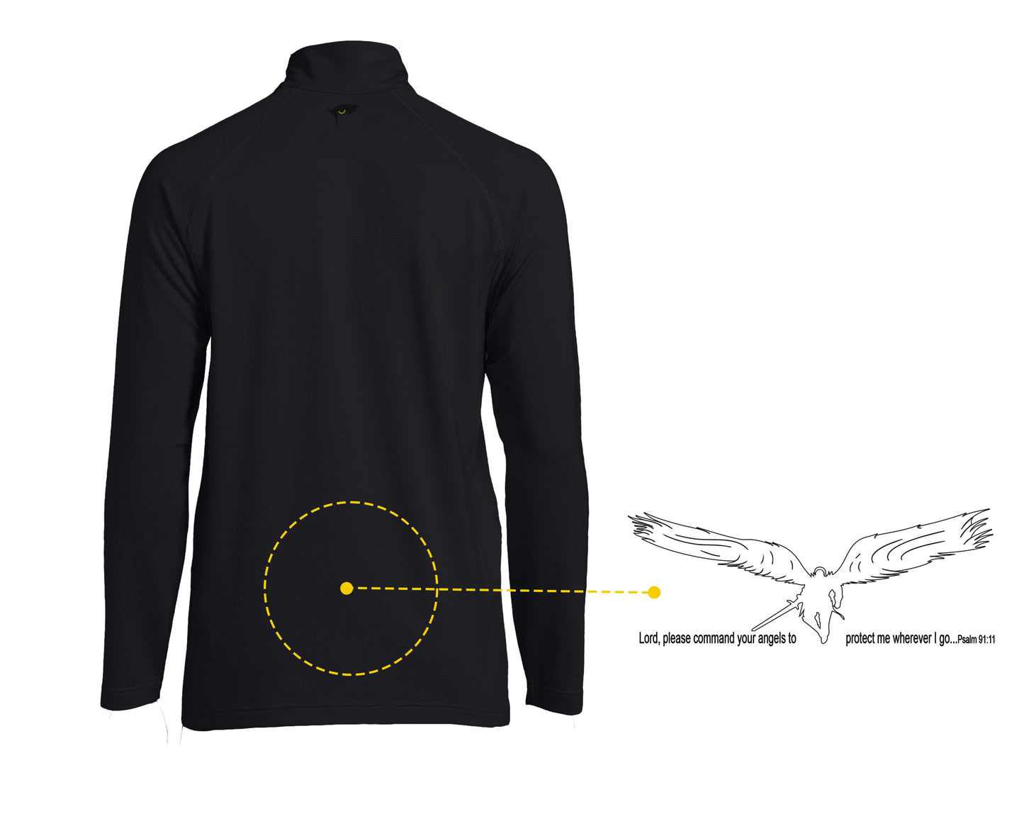 Amats Men's 1/4 Zip Pullover