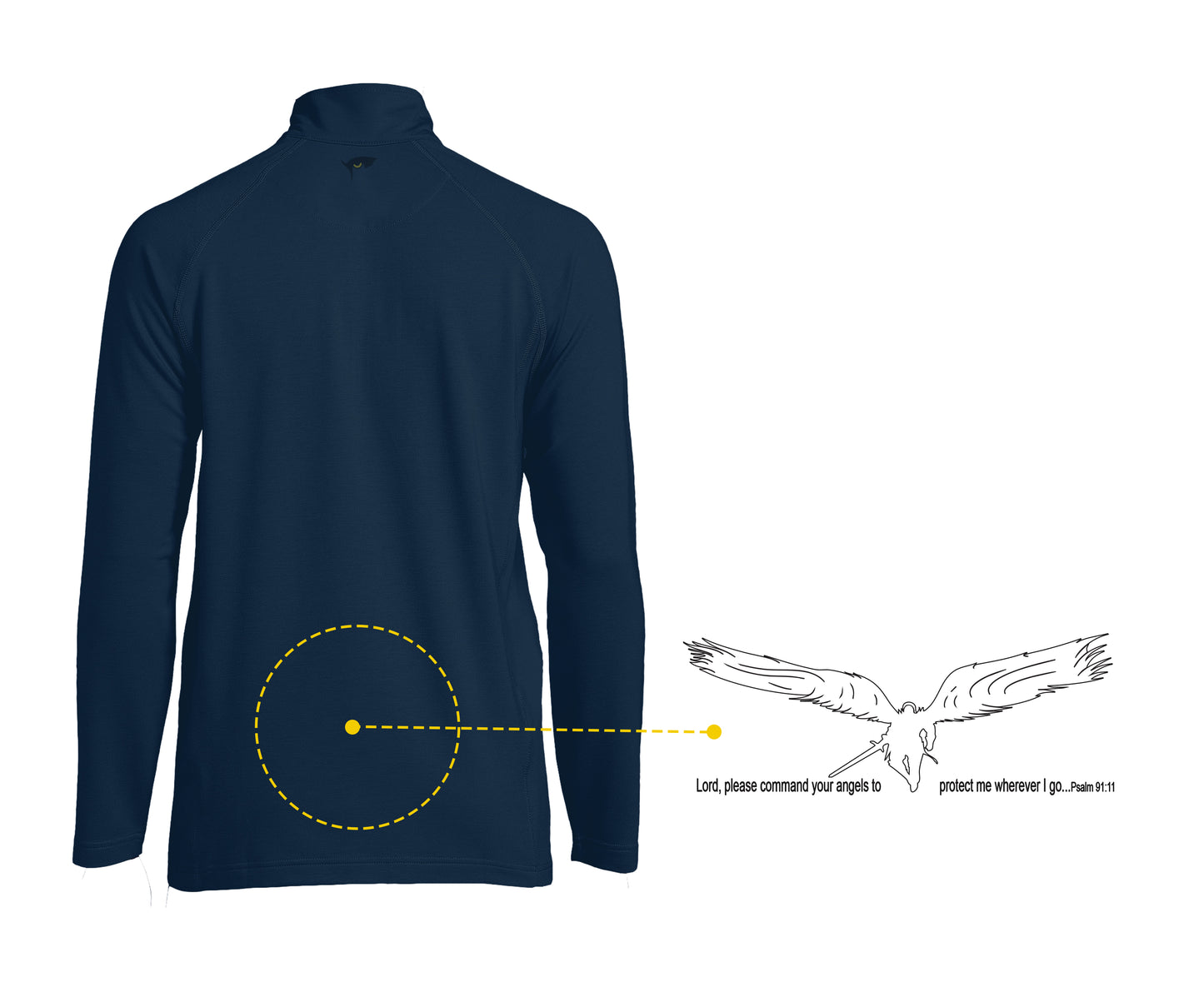 Amats Men's 1/4 Zip Pullover