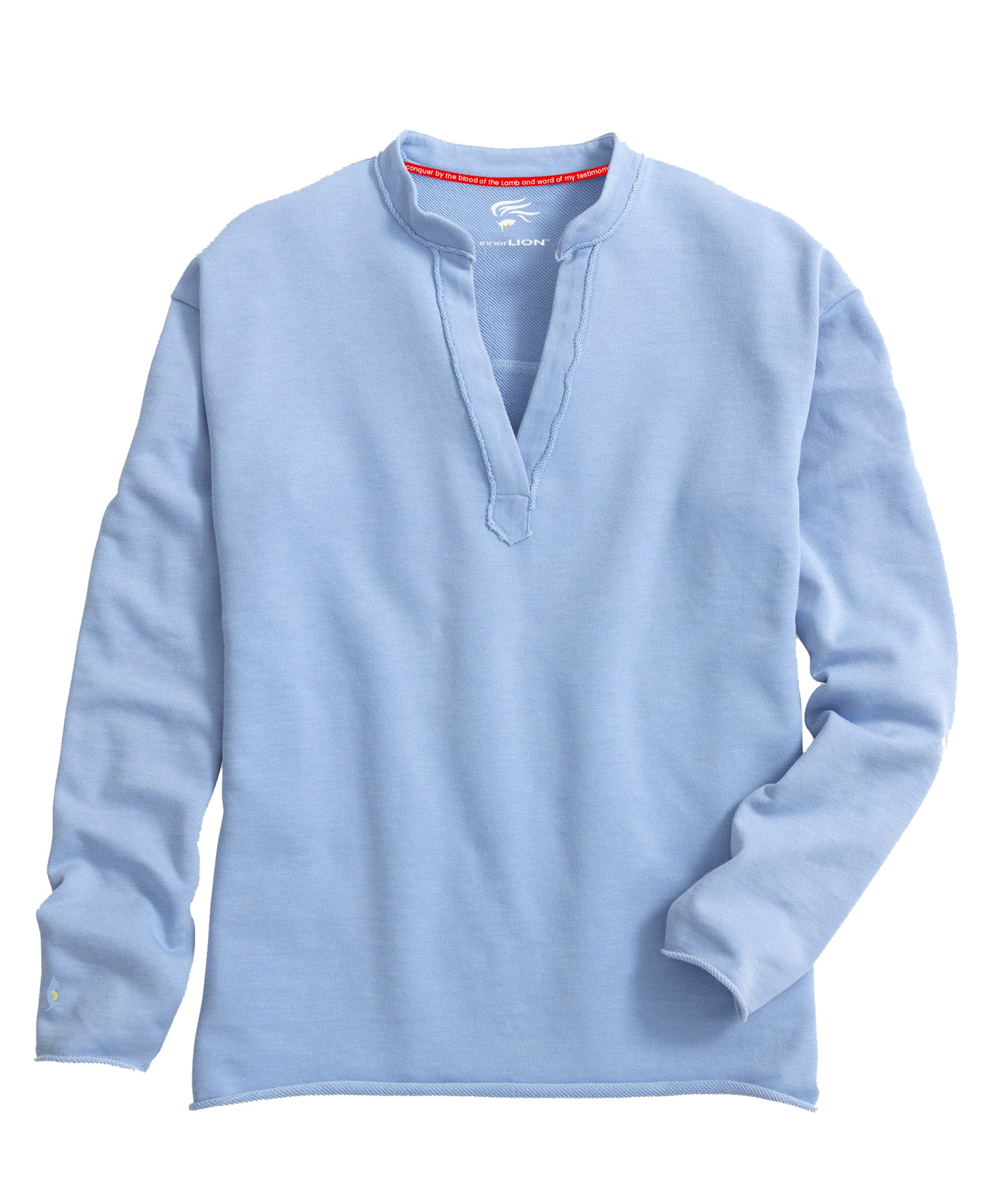 Shayna Women's V-neck Cotton Blend Pullover