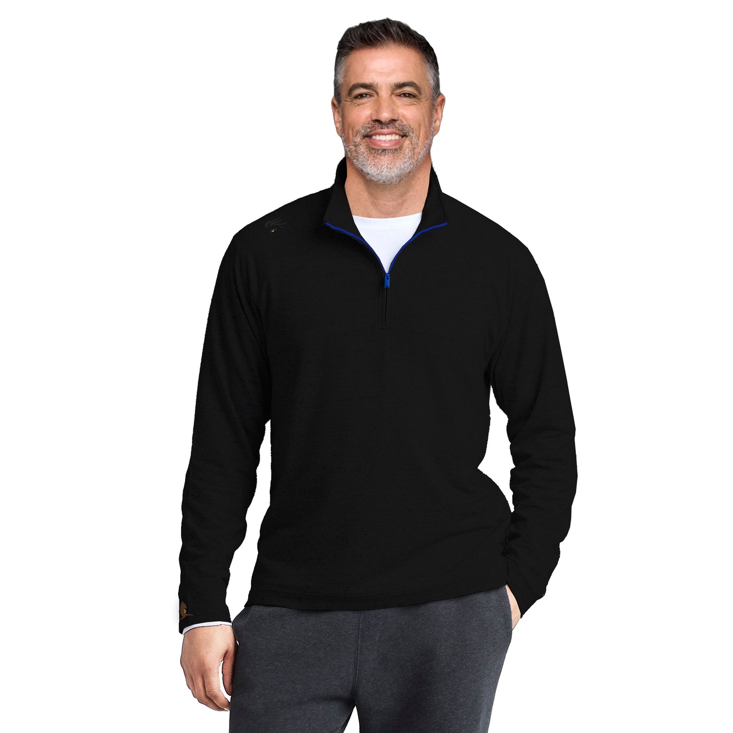 Amats Men's 1/4 Zip Pullover