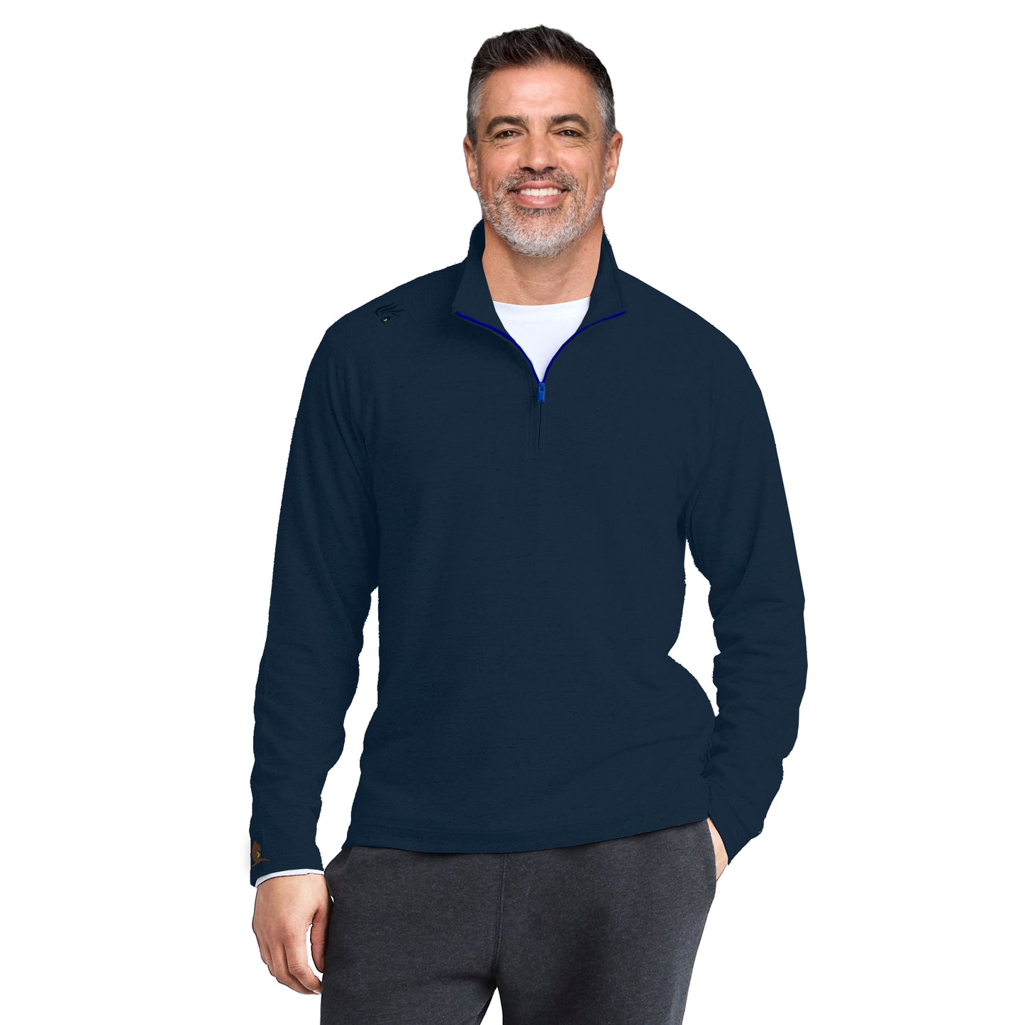 Amats Men's 1/4 Zip Pullover