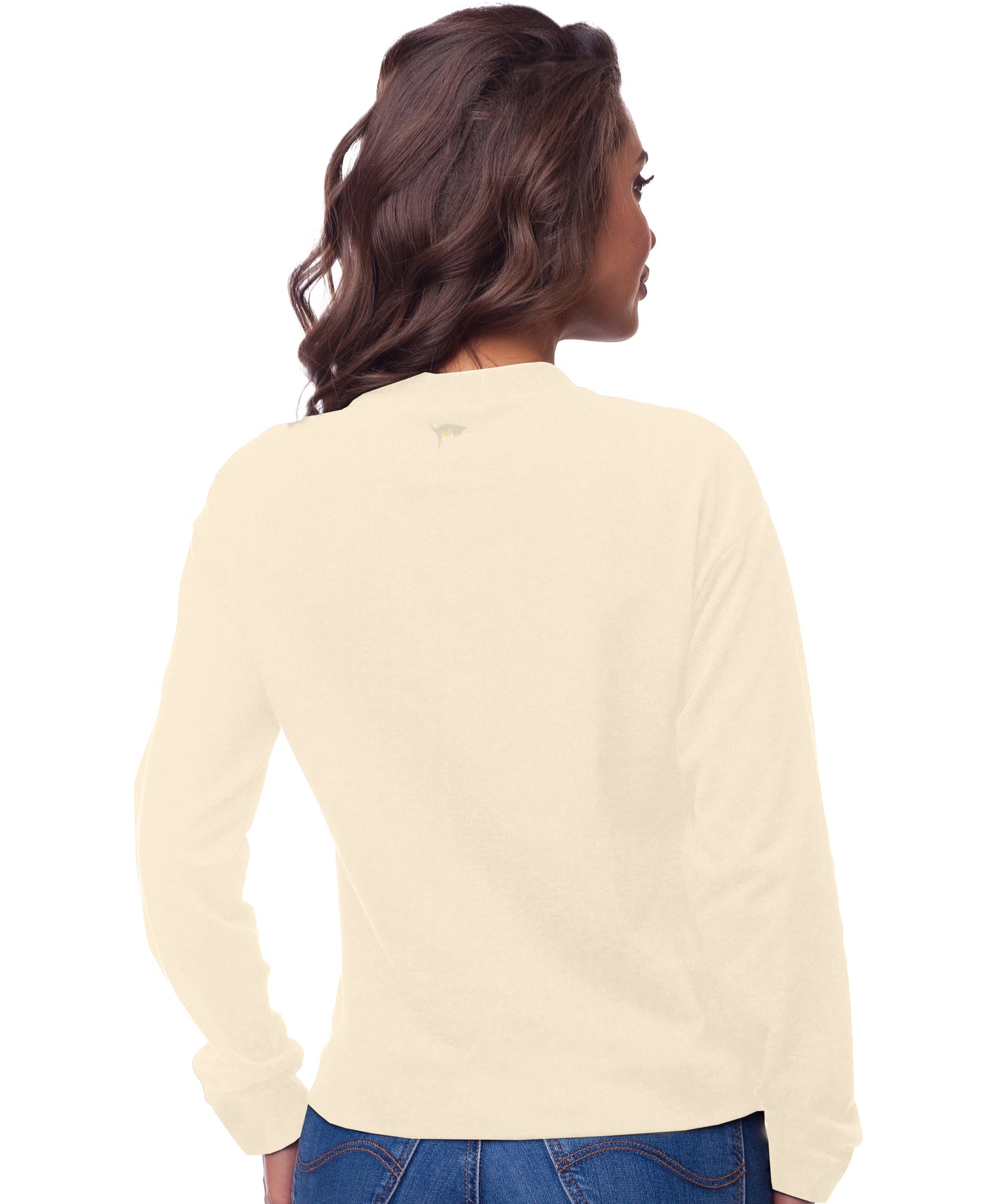 Shayna Women's V-neck Cotton Blend Pullover