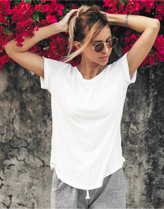 Shamira Women's Supima Cotton SS Tee